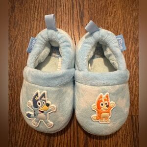 Toddler bluey cloud slippers